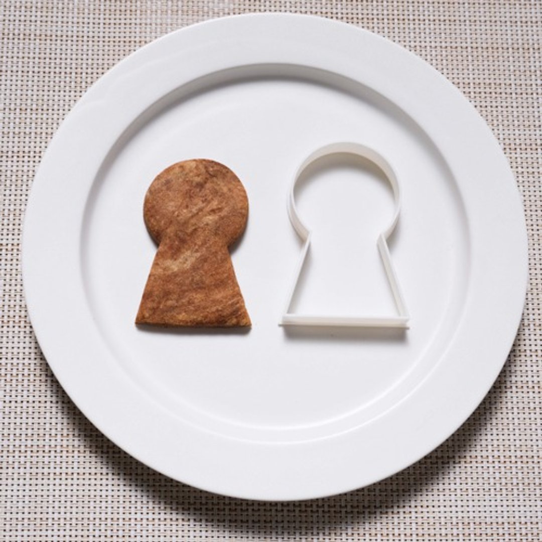 Kofun (cookie cutter, cookie mold) - 厨房用具 - 木头 