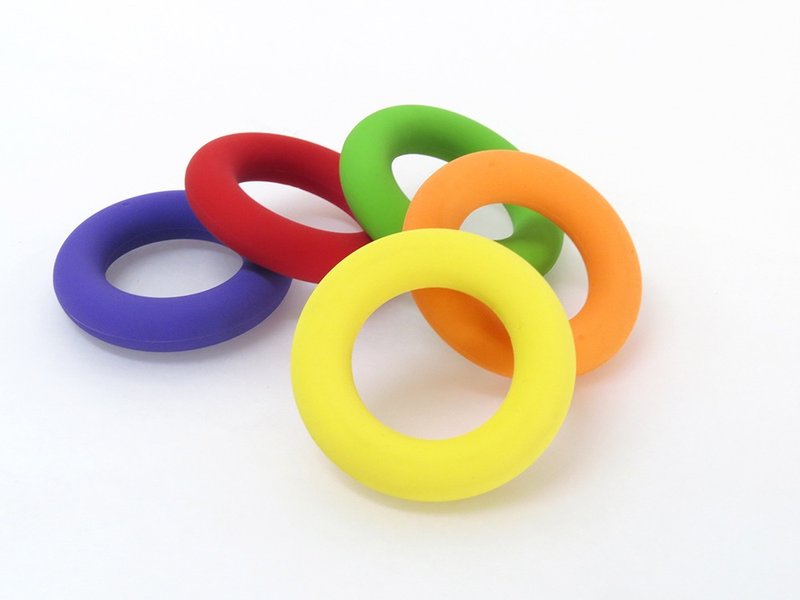 donugrip 甜甜握力圈— 彩色(5入) - 其他 - 硅胶 多色