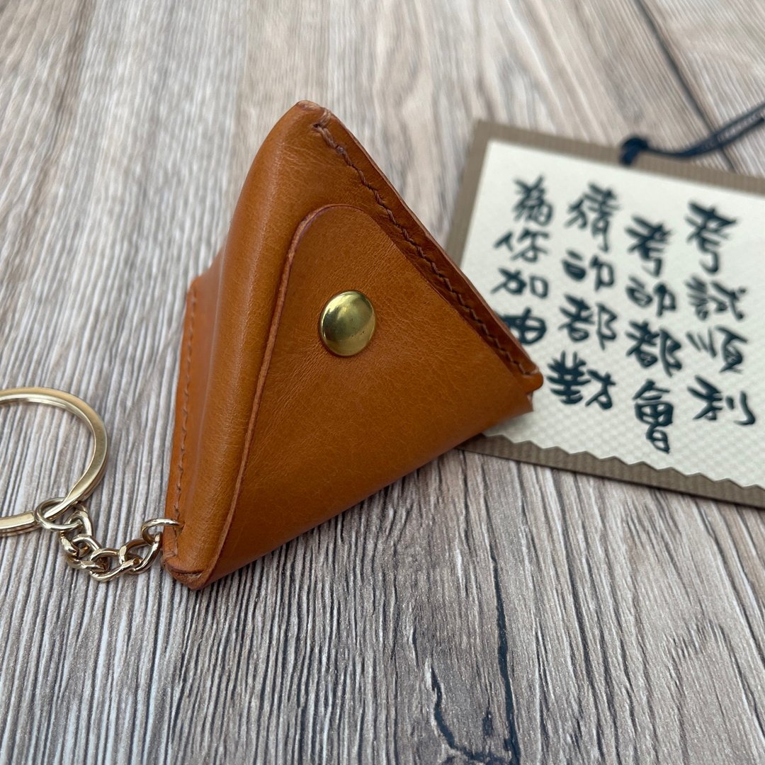 粽子造形零钱包 端午节 考生祁福 包粽包中 毕业礼物 - 零钱包 - 真皮 