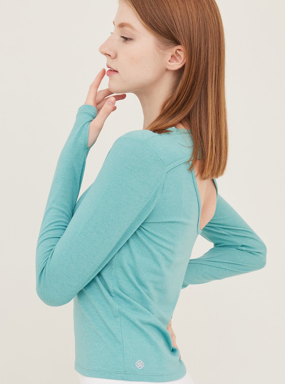 【S2N】SAY HELLO_Aqua Green T391 - 女装瑜珈服 - 尼龙 