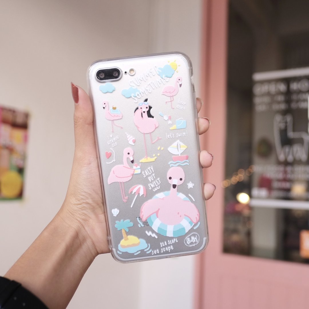 Mobile Case: FRED Flamingo - 手机壳/手机套 - 硅胶 粉红色