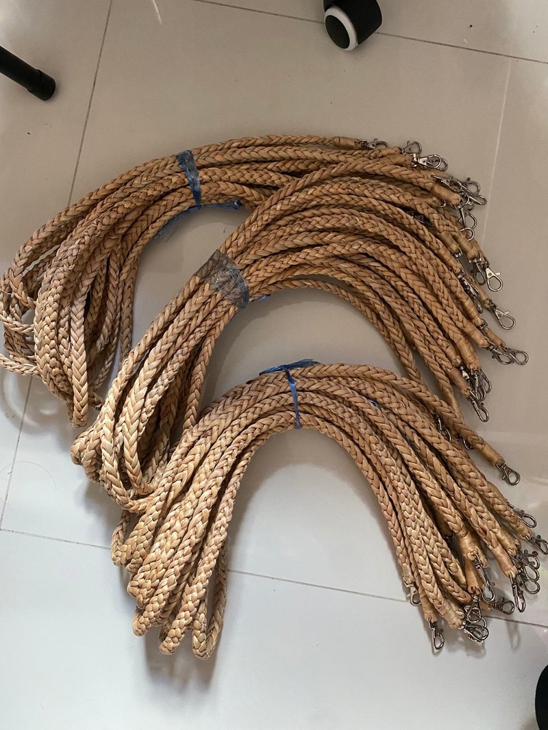 水葫芦编织包肩带（仅与包包一起订购） - 手提包/手提袋 - 绣线 