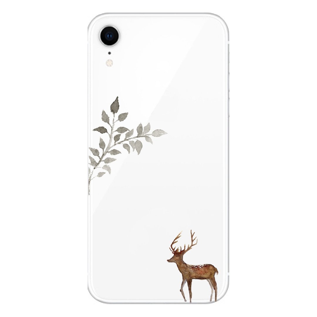 麋鹿森林 - 包邮手机壳 | TPU Phone case 防摔 空压壳 iPhone12 - 手机壳/手机套 - 橡胶 透明