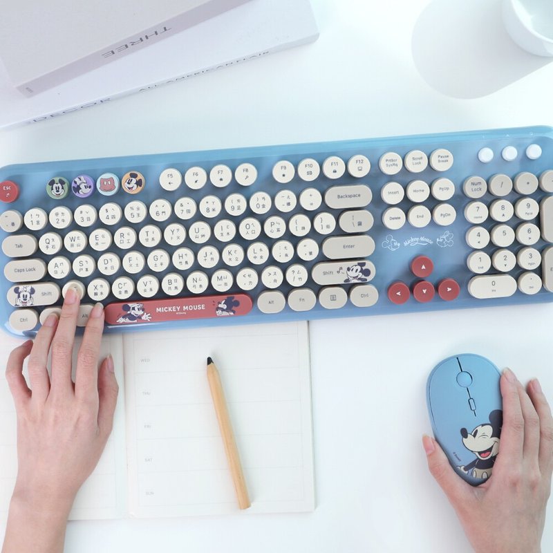 迪士尼无线键盘鼠标组 米奇-Mickey Friends - 电脑配件 - 其他材质 