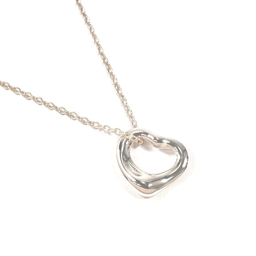 【日本直购 二手美品】蒂芙尼 TIFFANY&Co. 项链 经典心形 艾尔莎・柏蒂 银 925 饰品 - 项链 - 纯银 银色