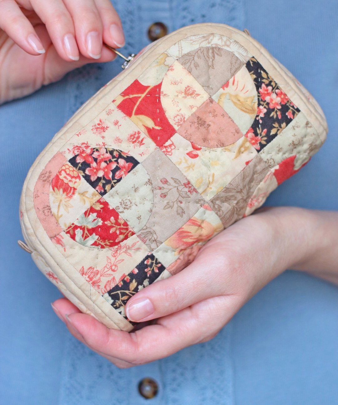 PDF Quilted Pouch Sewing Pattern - 手工艺教程/工具书 - 其他材质 
