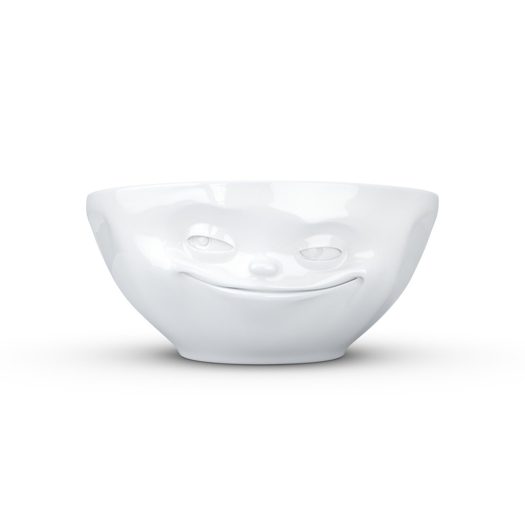 58 Products 得意脸陶瓷碗 - 350ml - 碗 - 其他材质 白色