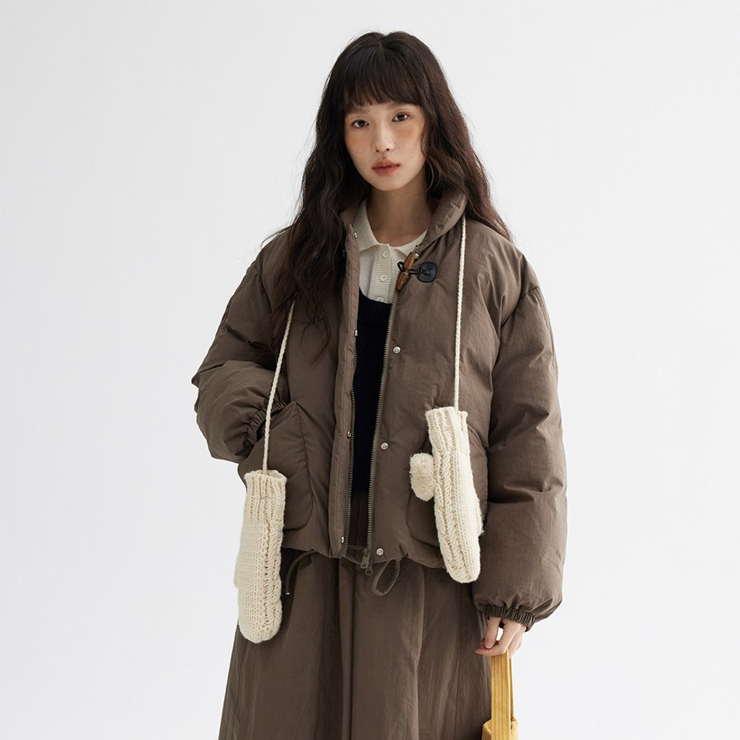 雪丽棉贴袋棉服|外套|两色|冬款|Sora-1719 - 女装休闲/机能外套 - 棉．麻 多色