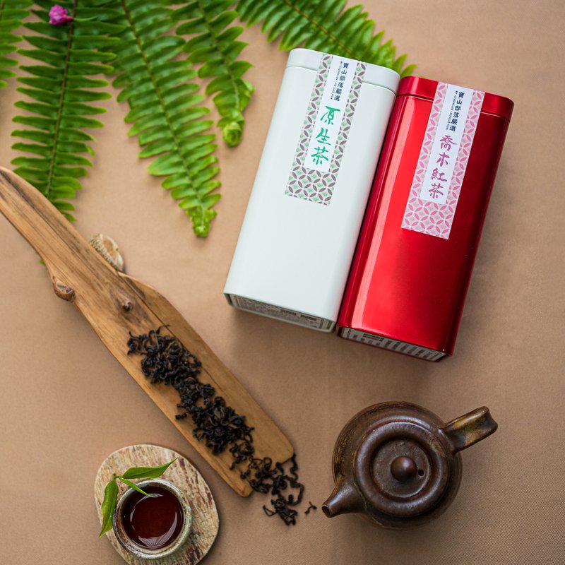 【拿普原生茶有机茶园】经典山茶礼盒 - 茶 - 植物．花 绿色