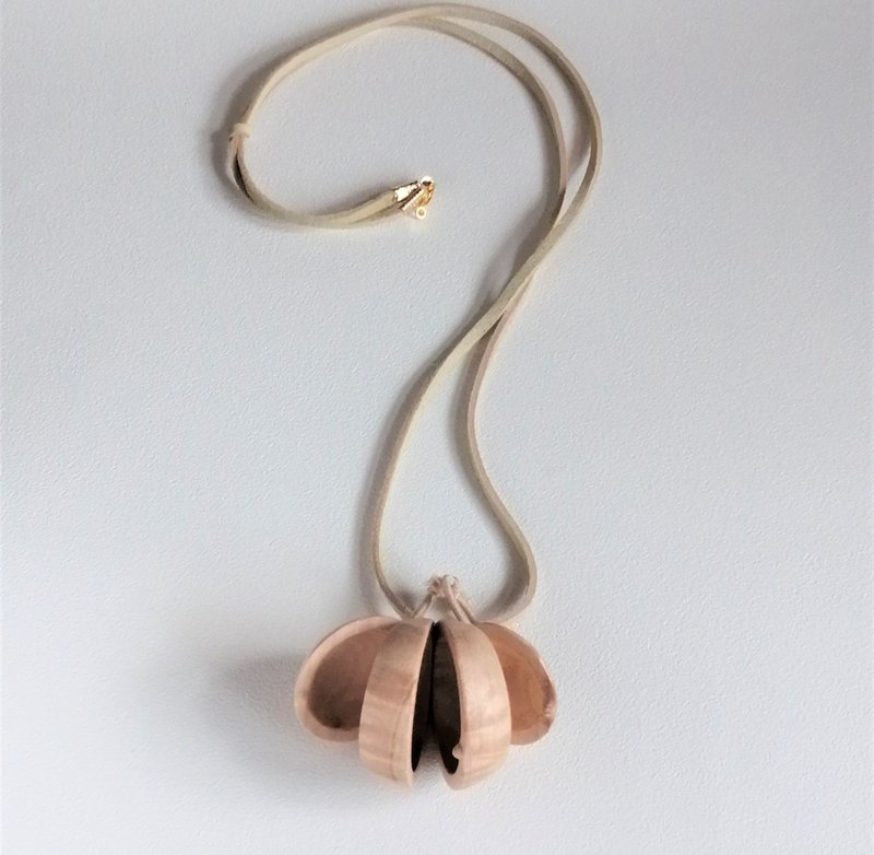 会发声的吊饰 Ball3 mini W 和弦响板 白色 - 其他 - 木头 白色