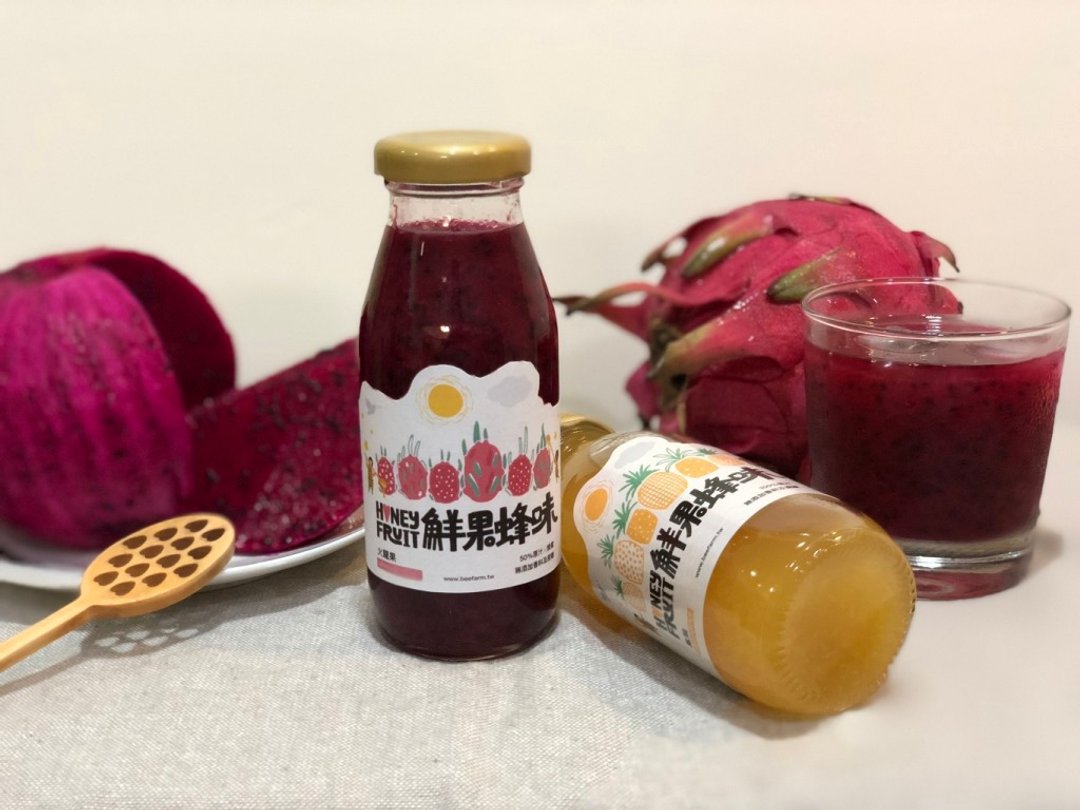 【安心出货】蜜田本铺/鲜果蜂味 凤梨汁200ml*24瓶 | 100%无添加 - 果汁/蔬果汁 - 新鲜食材 