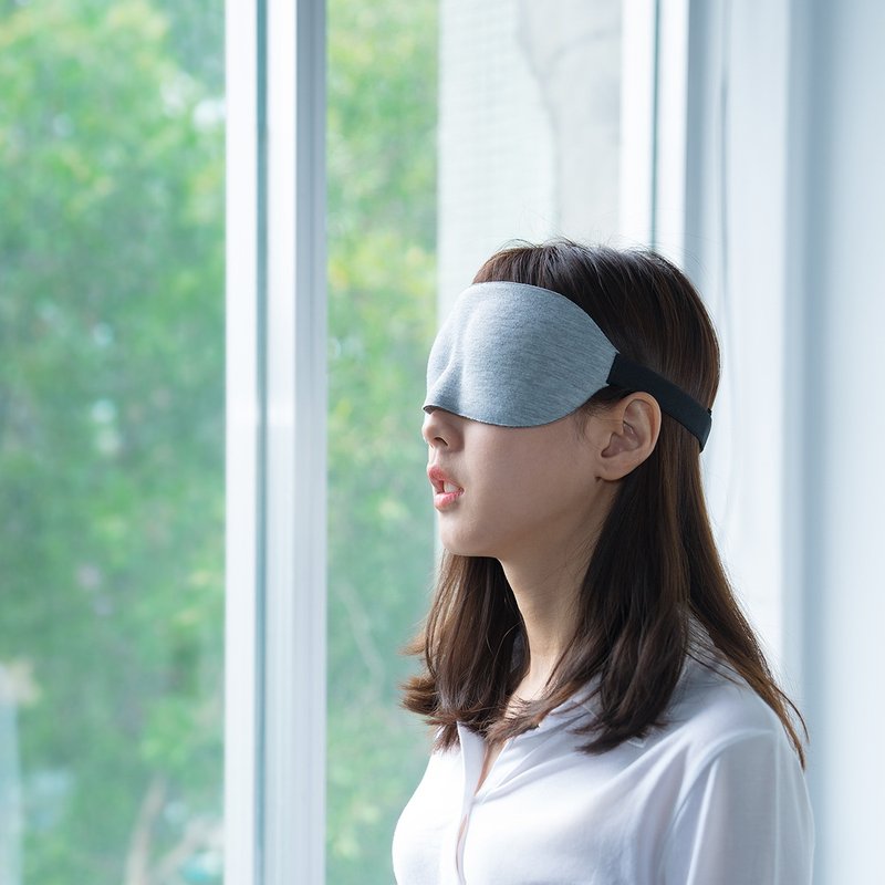 UNO Eye - 3D 立体眼罩 - 眼罩 - 海绵 灰色