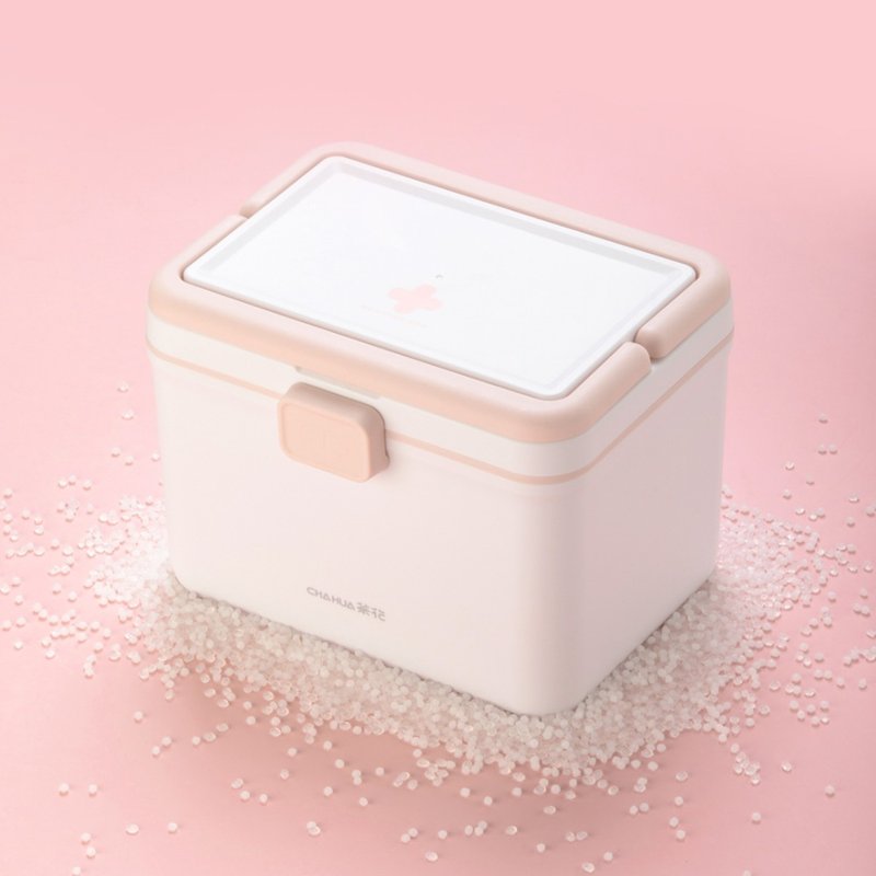 【新品】茶花CHAHUA 利佳手提式双层保健医药箱/急救箱 - 收纳用品 - 塑料 白色