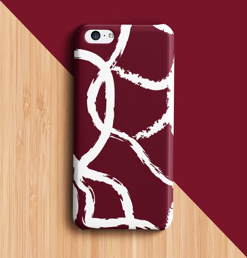 Ant Path-Red Phone case - 手机壳/手机套 - 塑料 蓝色