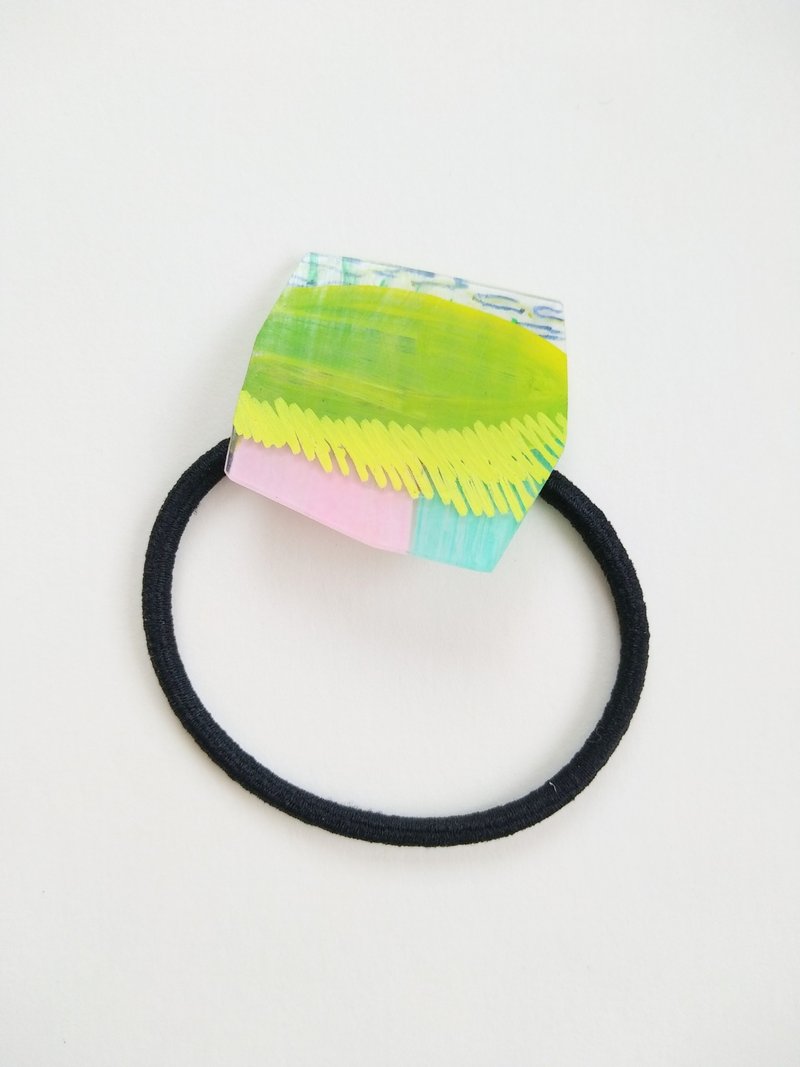 Kakera Hair Clip Moyo - 发饰 - 塑料 绿色