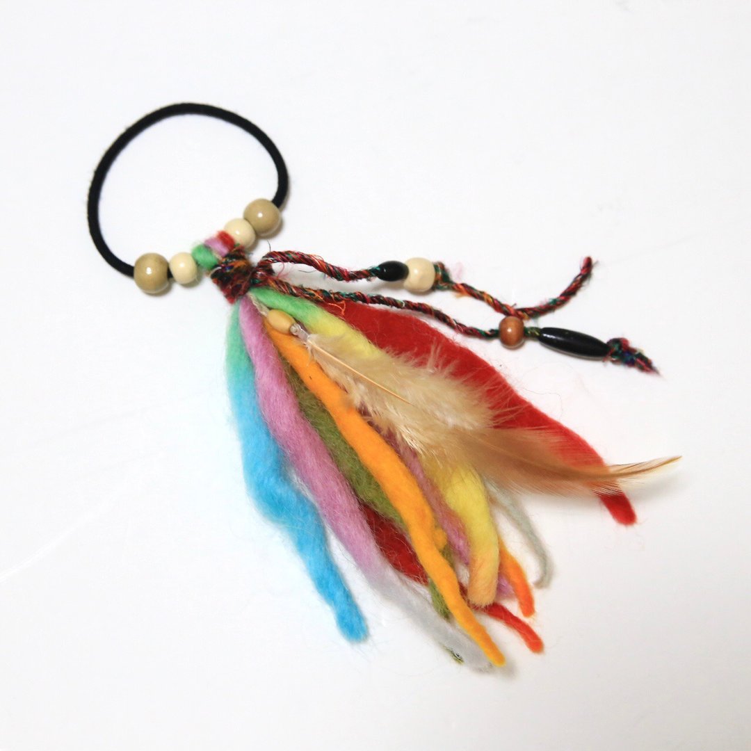 Autumn/winter limited knit rubber decoration - 发饰 - 其他材质 多色