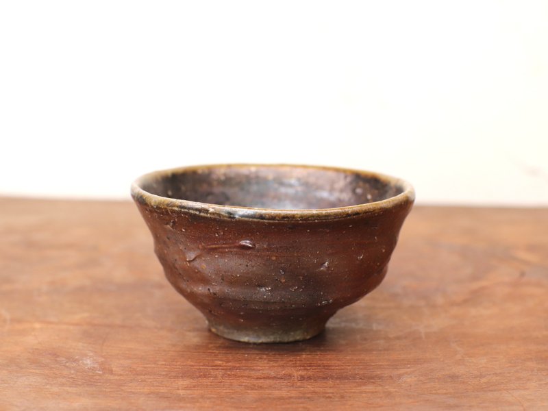 备前烧酒杯 gi-058 - 酒杯/酒器 - 陶 咖啡色