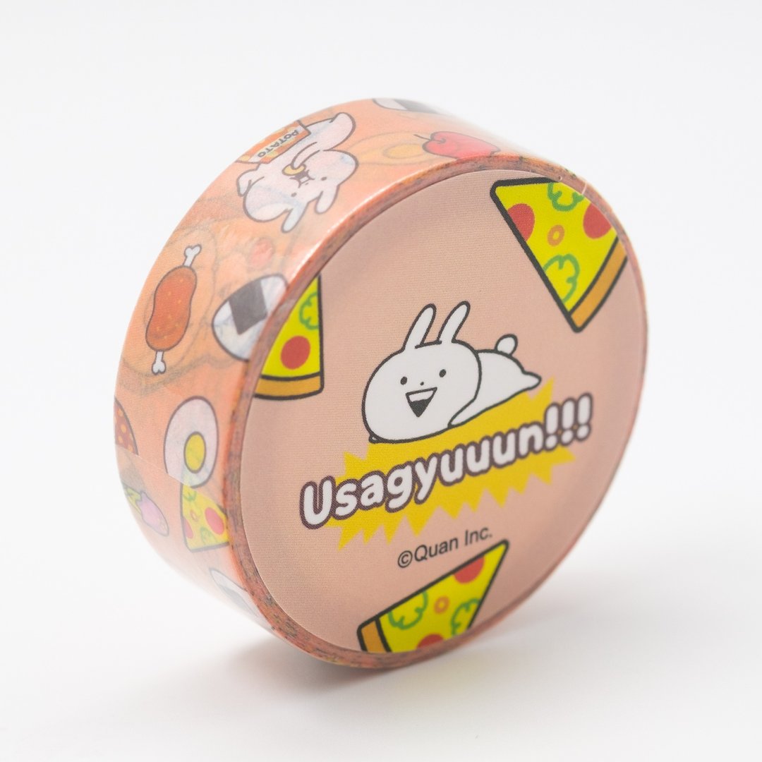 Usagyuuun 小突兔 披萨纸胶带 - 木工/竹艺/纸艺 - 纸 多色