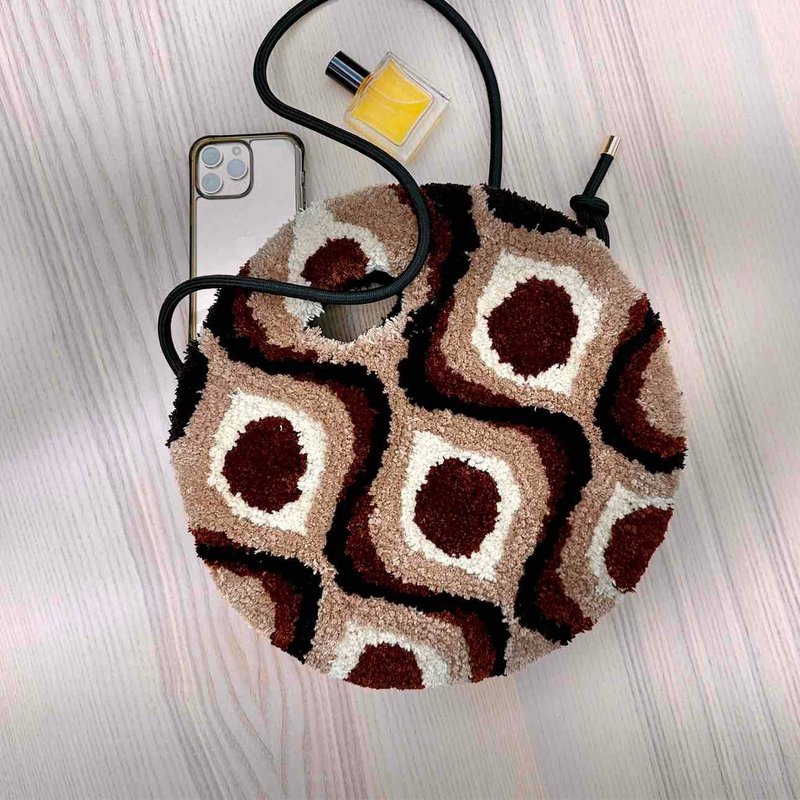 【感谢有你85折】台中 Tufting 簇绒枪 手作地毯 手作包 - 编织/羊毛毡/布艺 - 其他人造纤维 