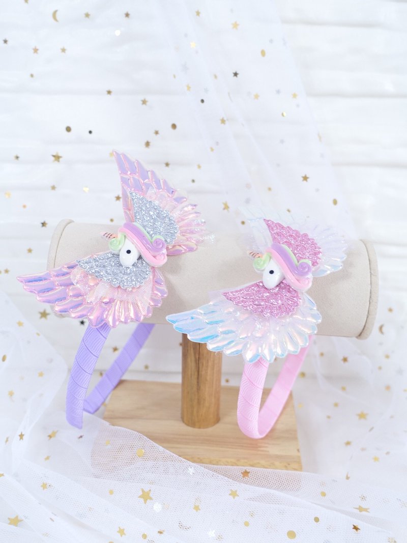 展翅独角兽 儿童头箍 发箍 发饰 - 发带/发箍 - 其他材质 