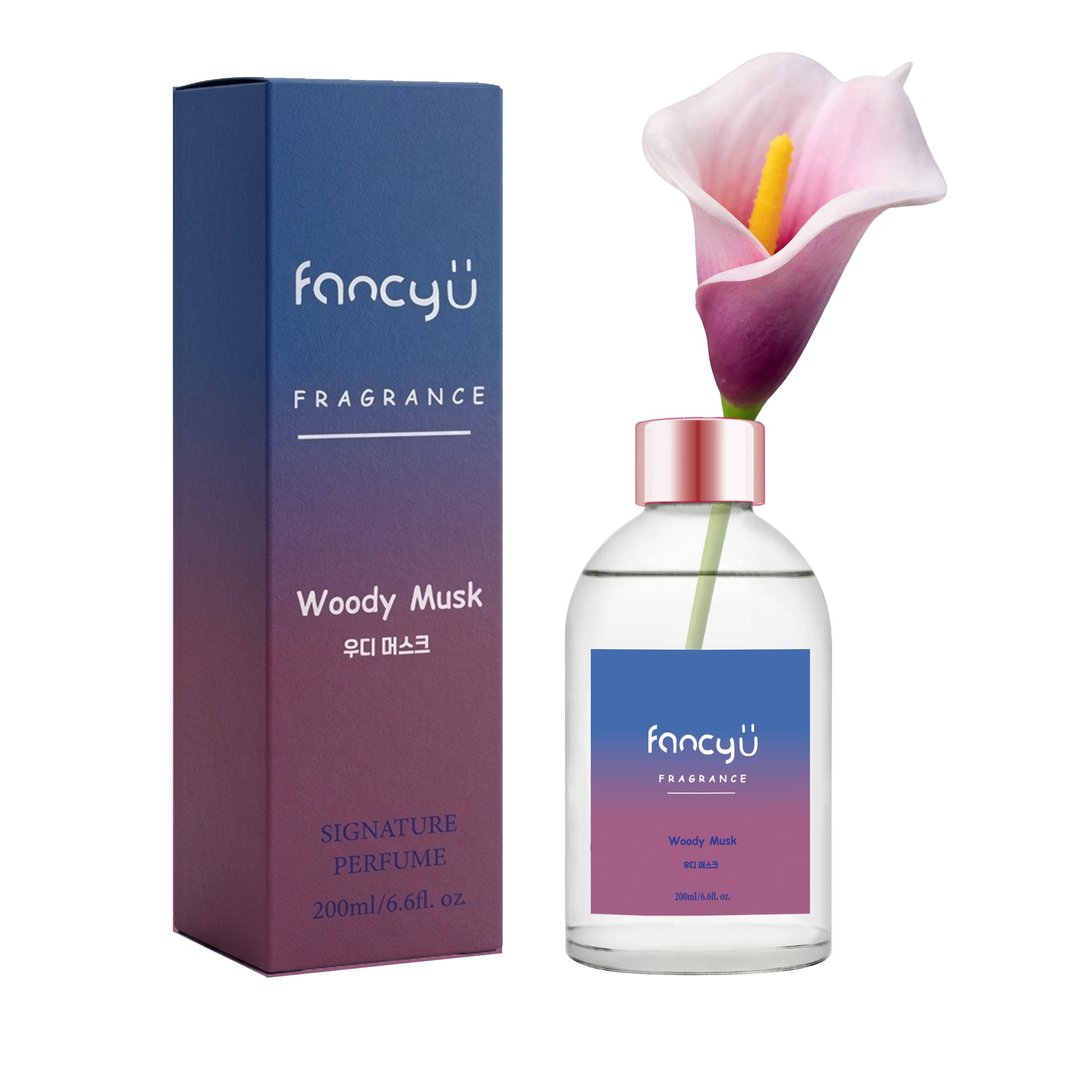 FANCY U 拾光海芋扩香瓶 - 木质麝香 Woody Musk - 香薰/精油/线香 - 精油 紫色