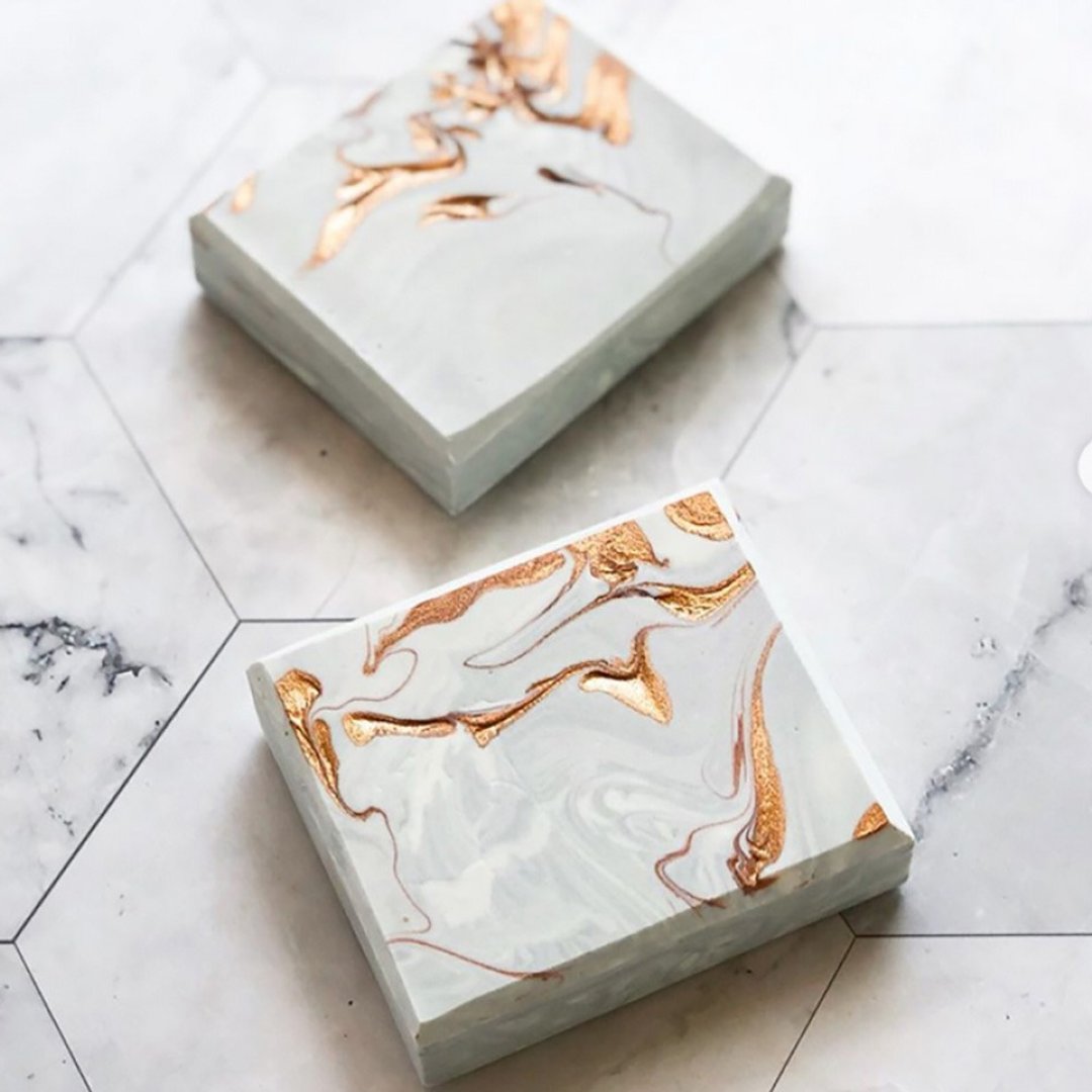 天然冷制大理石手工皂工作坊 Cold Process Marble Soap - 蜡烛/香氛 - 其他材质 