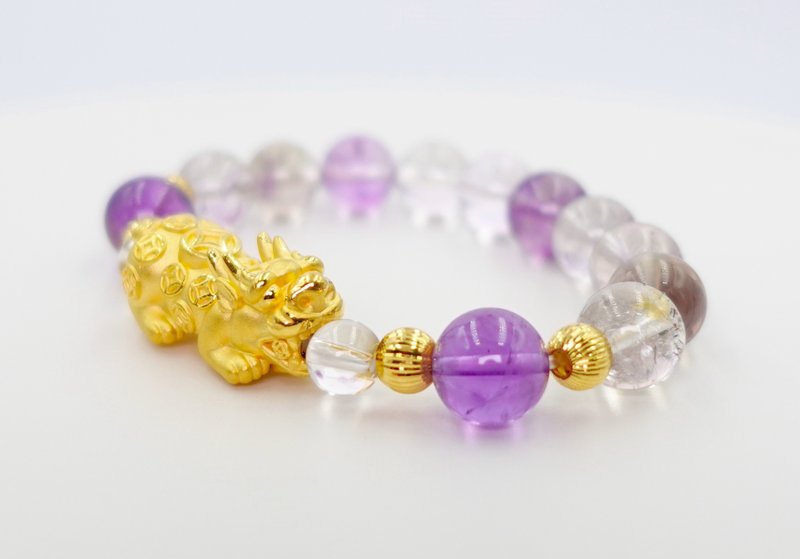 宝丽金珠宝-黄金貔貅造型手链 - 手链/手环 - 24k 金 