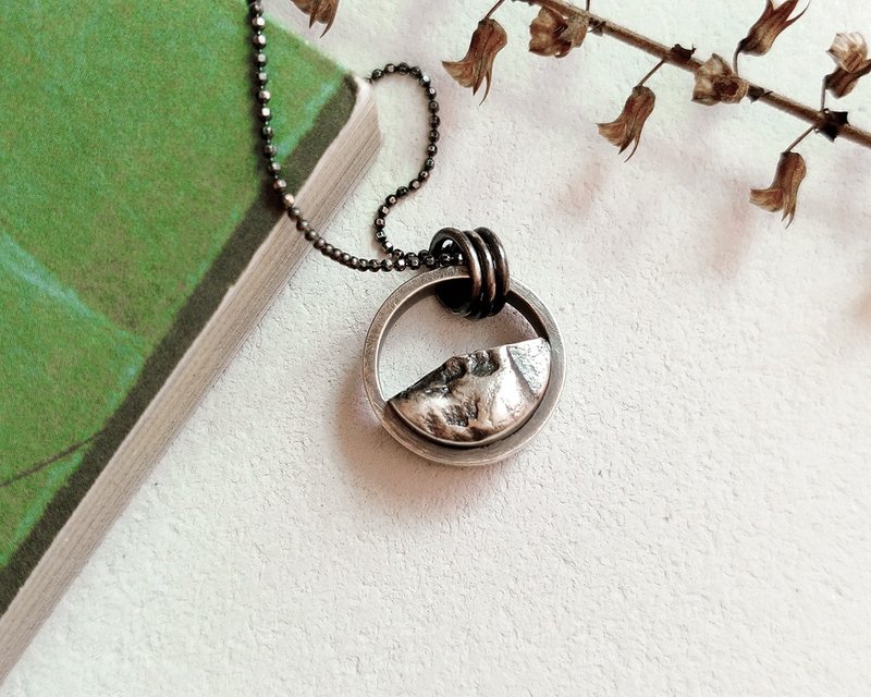 他山之石  925纯银项链  /Ag No. 044 - 项链 - 其他金属 灰色