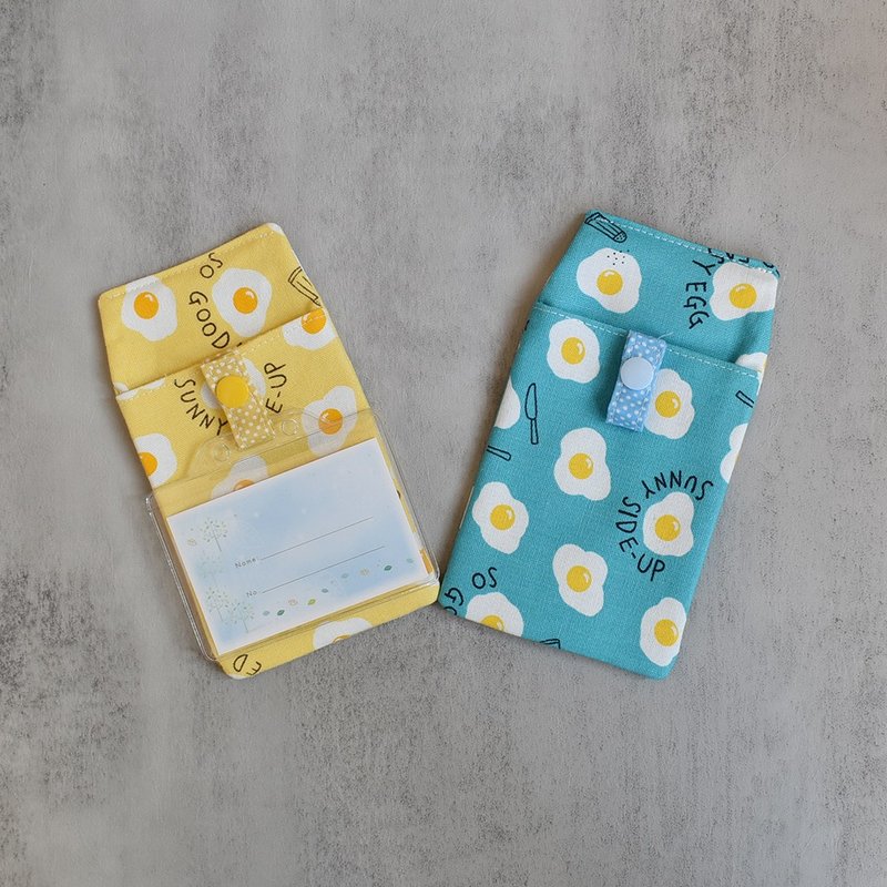 口袋型医师袍笔袋_荷包蛋 - 铅笔盒/笔袋 - 棉．麻 黄色