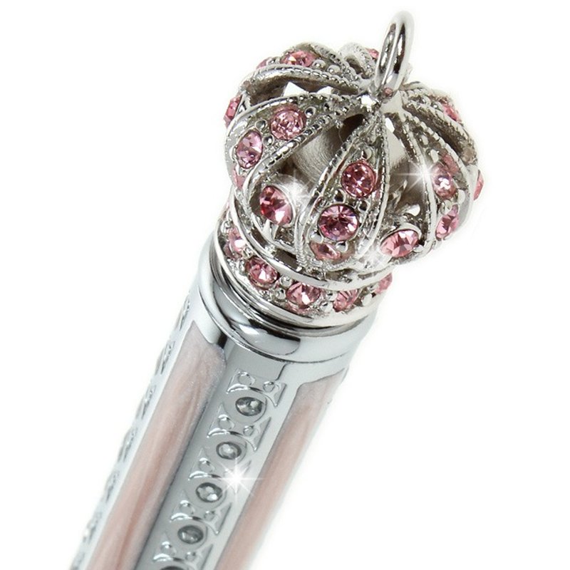 ARTEX I wish 银粉皇冠 多用途饰品笔 银葱管 4款可选粉皇冠+银葱下管 - 其他书写用品 - 其他材质 多色