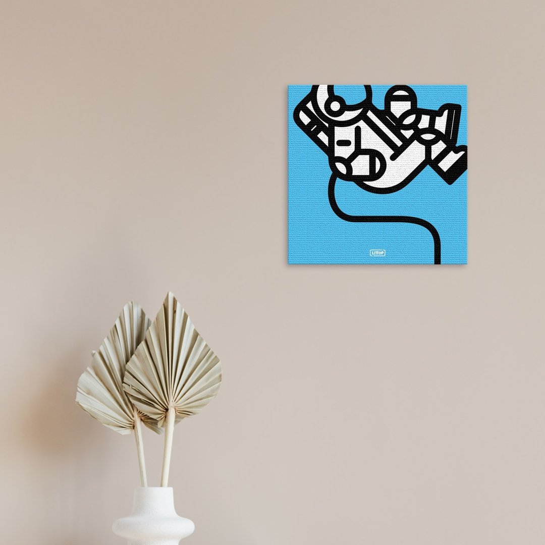 【无框画】太空人 | 家居生活、挂画、生日礼物、布置 - 海报/装饰画/版画 - 纸 