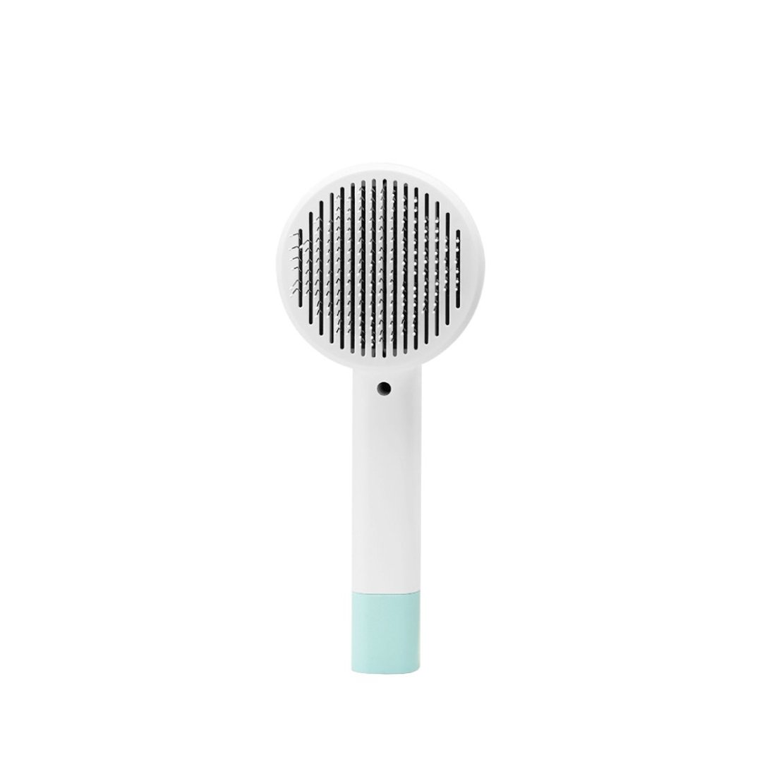 【GREENON】二合一宠物针梳 USB电动磨甲器 美容按摩梳 废毛梳 - 其他 - 塑料 蓝色