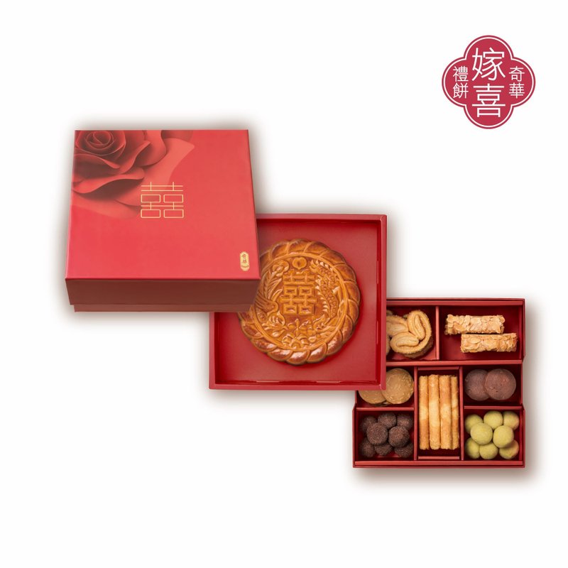 奇华饼家-金悦喜礼盒 - 手工饼干 - 其他材质 红色