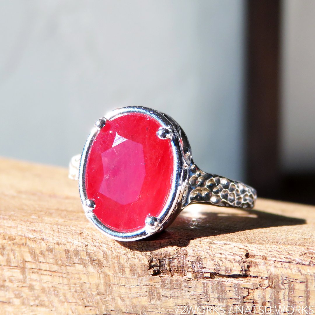 Sapphire Ring - 戒指 - 宝石 红色