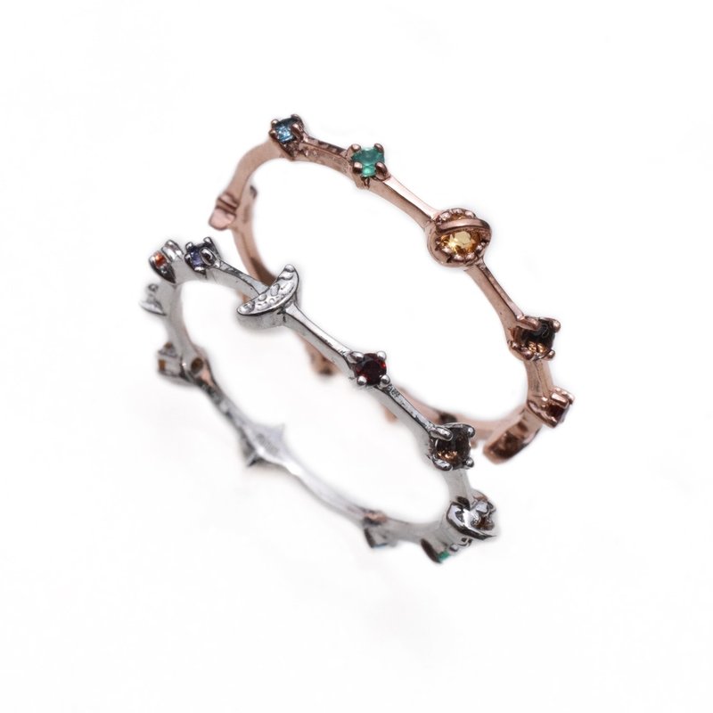 Universe Ring mini R411 #minimminiverse - 戒指 - 纯银 