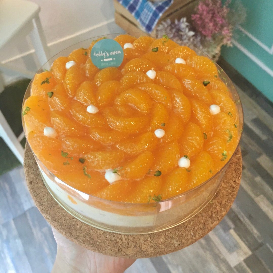 小蜜柑生奶酪 - 蛋糕/甜点 - 新鲜食材 橘色