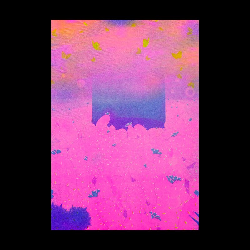 噩梦仙人掌 Riso 印刷 Poster 原创独立海报 漫画 怪兽工坊 - 其他 - 纸 多色