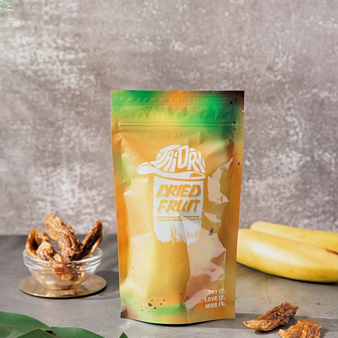 【太跩】无糖香蕉干 DRIED BANANA 大口咬厚切包(100g/包) - 水果干 - 其他材质 