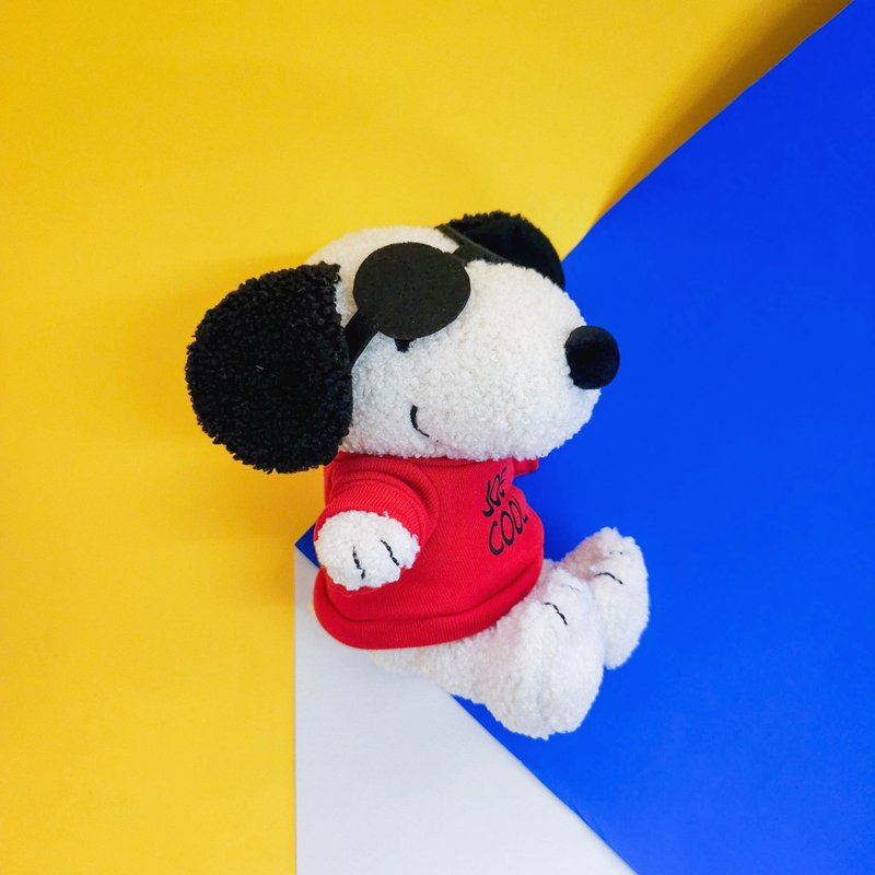 BON TON TOYS Snoopy 史努比填充玩偶 - 酷哥乔 20cm - 玩偶/公仔 - 聚酯纤维 多色