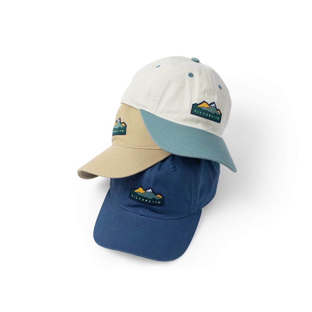 Filter017 Mountain Peak Logo Ball Cap 山峰标志棒球帽 - 帽子 - 棉 多色