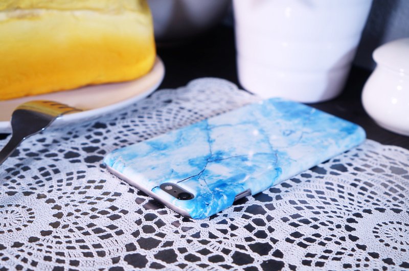 期间限定-冰晶蓝【5.5寸】iPhone 6S Plus/i6S Plus 手机壳 保护壳 硬壳-极地大理石手机硬壳 - 手机壳/手机套 - 塑料 蓝色