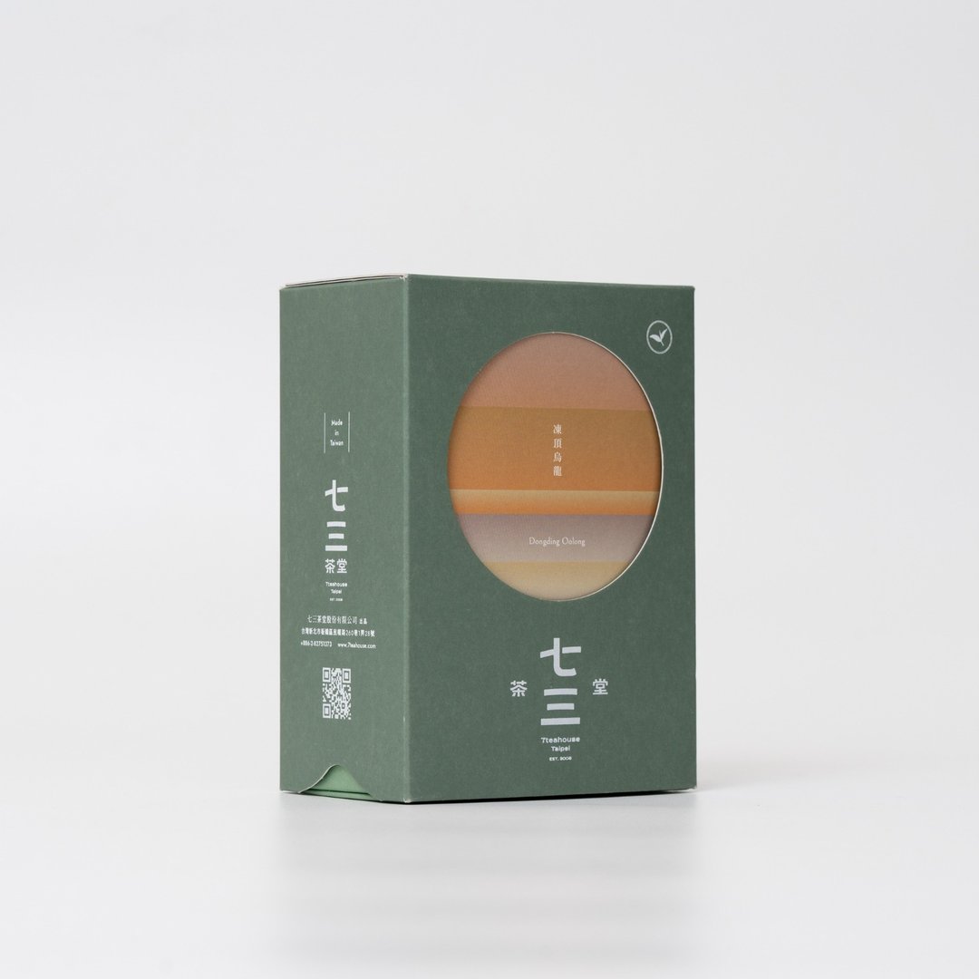 七三茶堂 精品原叶丨冻顶乌龙 80g–精装盒 - 茶 - 纸 绿色