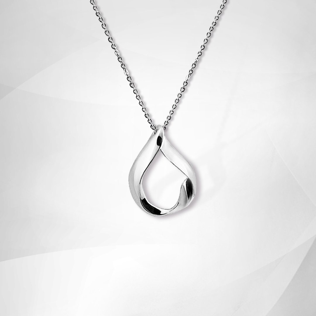 VOSHAS ZEN Collection 【祈愿】925纯银项链 - 项链 - 其他金属 银色