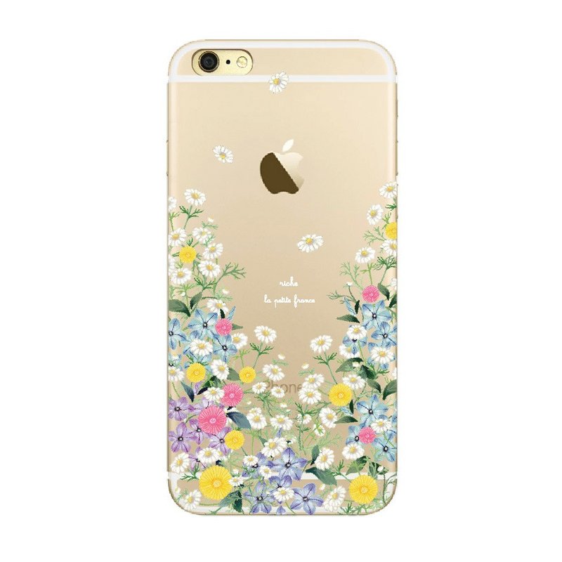 梦幻缤纷小菊水晶透明软壳 - 手机壳/手机套 - 其他材质 绿色