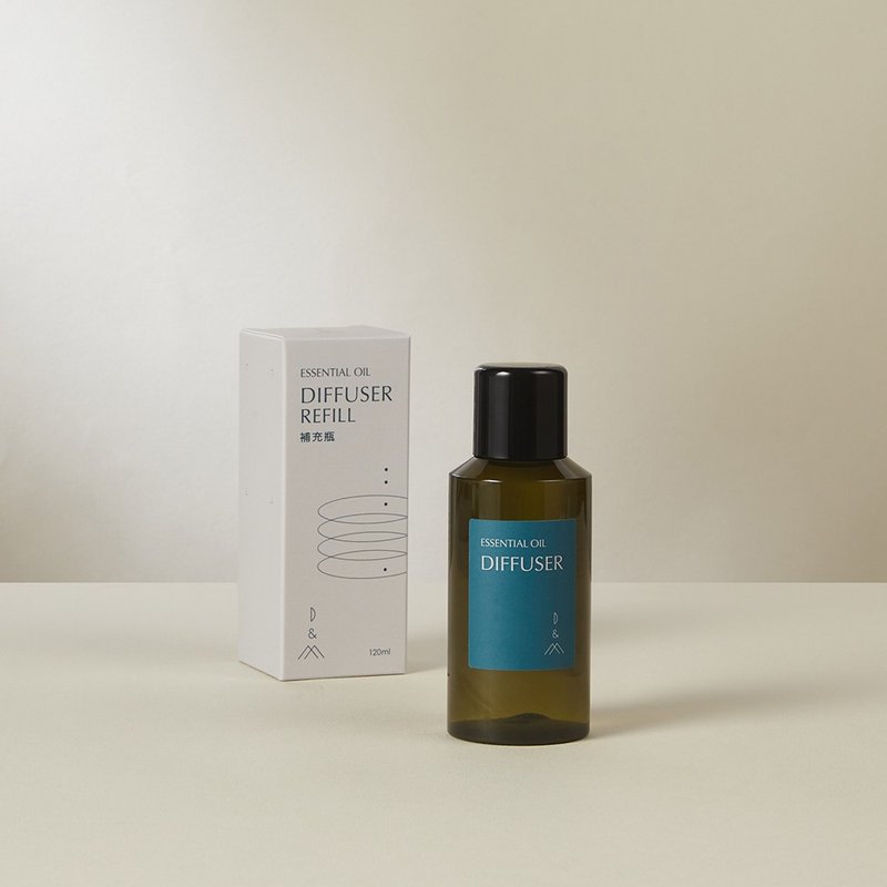 【经典 | 多款香味】D&M 静心舒缓精油香氛扩香液 补充瓶 120ml - 香薰/精油/线香 - 精油 