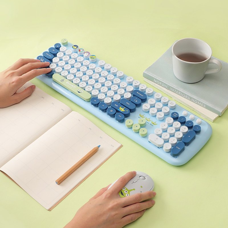 迪士尼三眼怪无线键盘鼠标组-Disney Toy Story 键鼠组 键盘 鼠标 - 电脑配件 - 其他材质 