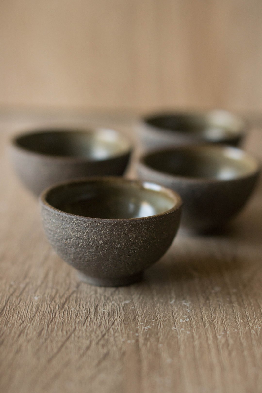 信乐黑土茶杯 - 茶具/茶杯 - 陶 咖啡色