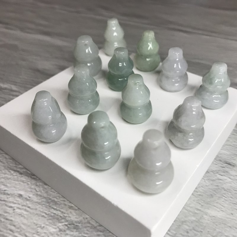 犯太岁必备 翡翠 葫芦吊坠 辟邪 保平安 - 项链 - 玉石 