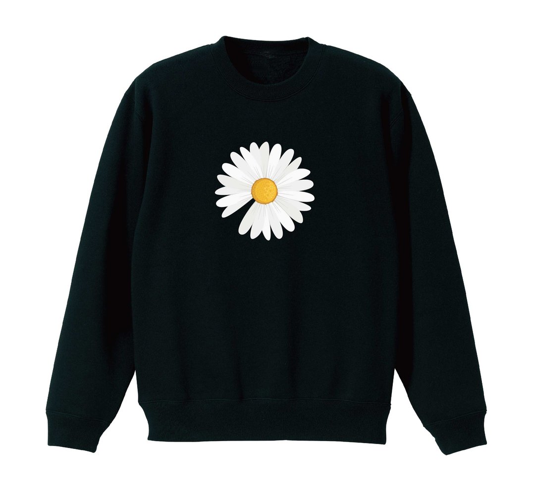 【雏菊】加绒大学棉TEE 五个尺寸 - 中性连帽卫衣/T 恤 - 棉．麻 多色