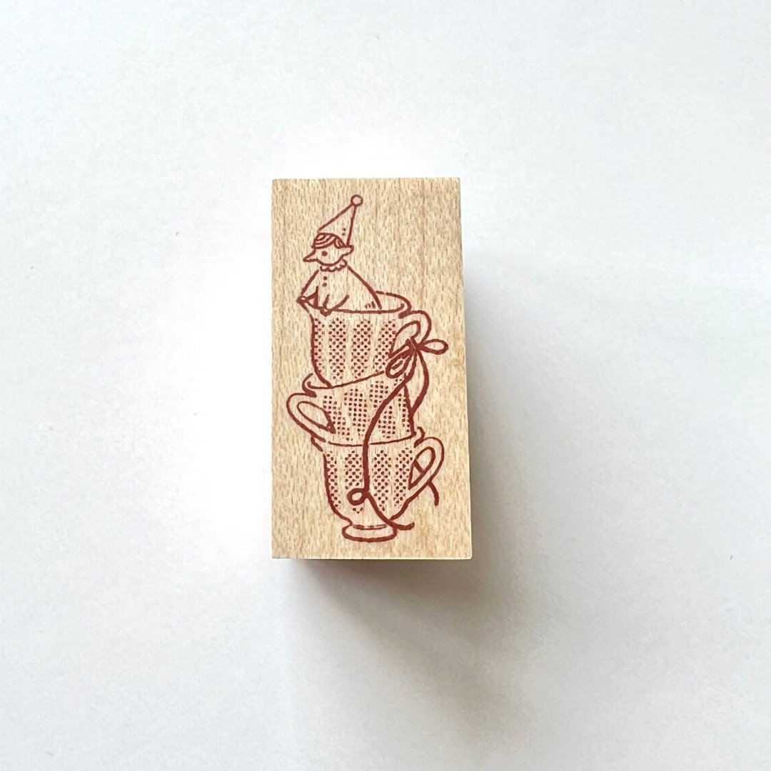 【好时光 印章系列】小精灵与茶杯 - 印章/印台 - 塑料 